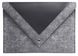 Серый чехол-конверт Gmakin для MacBook с треугольной крышкой Air 13 M1