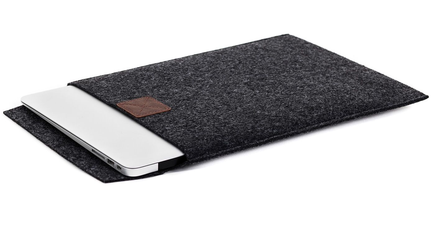 Чехол-конверт для MacBook темно-серый Air 13 M1