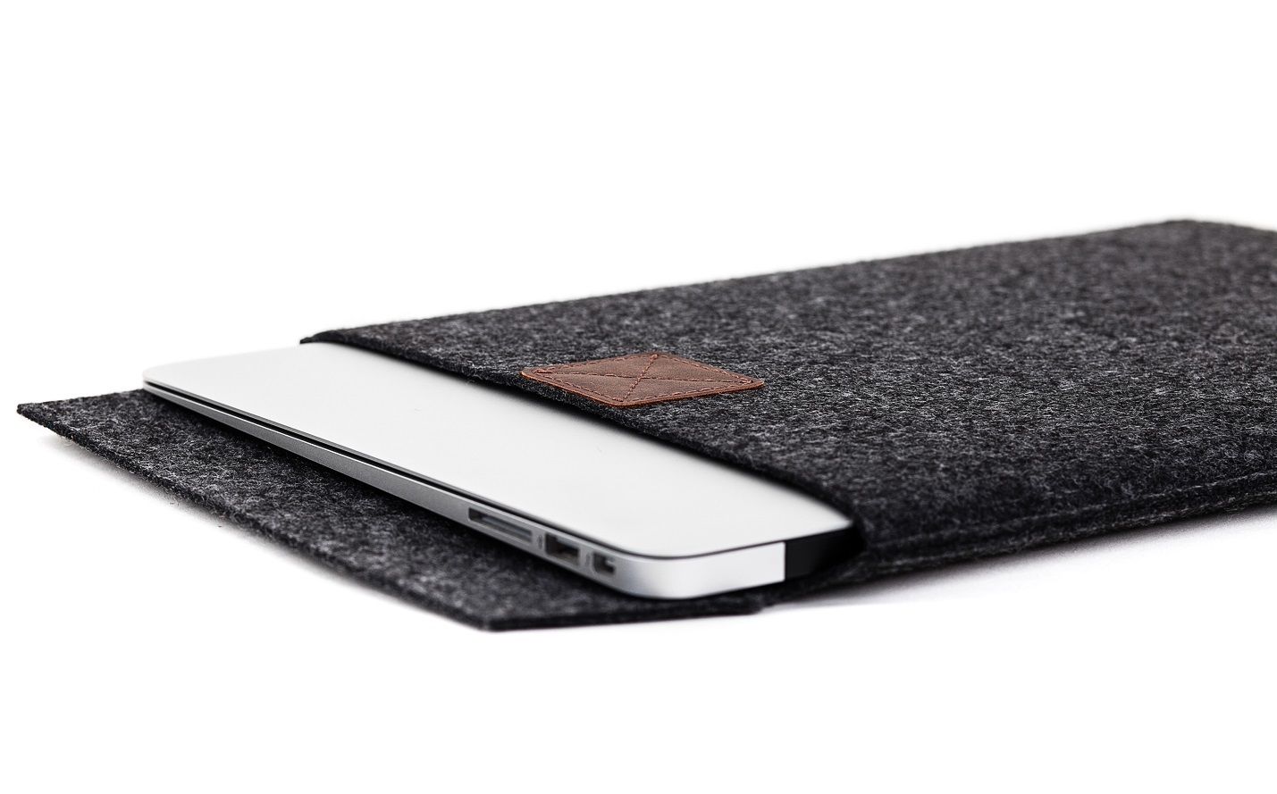 Чохол-конверт для MacBook темно-сірий Air 13 M1