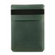 Зеленый вертикальный кожаный чехол Gmakin для MacBook