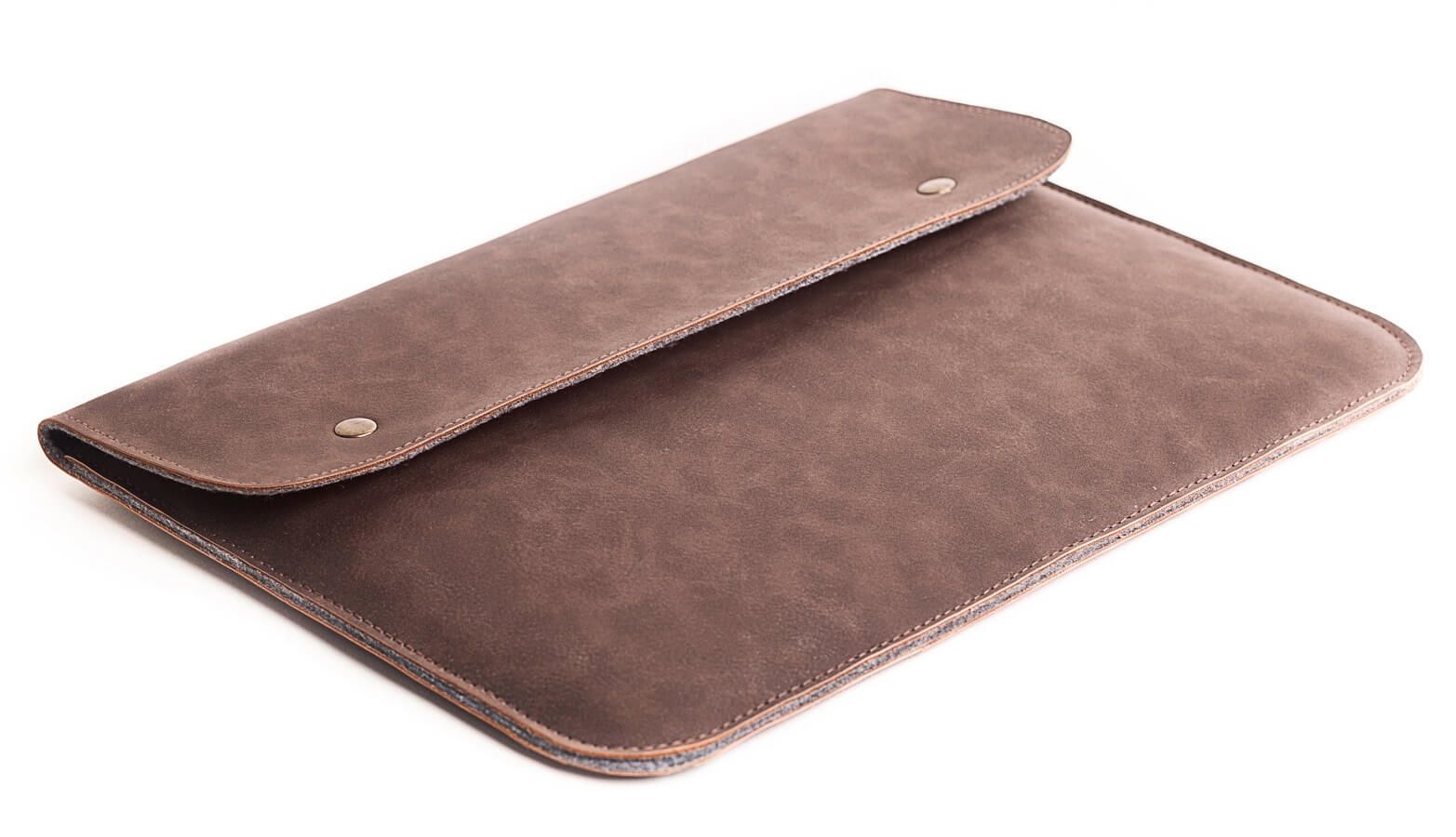 Темно-коричневый винтажный чехол Gmakin для MacBook Air 13 M1