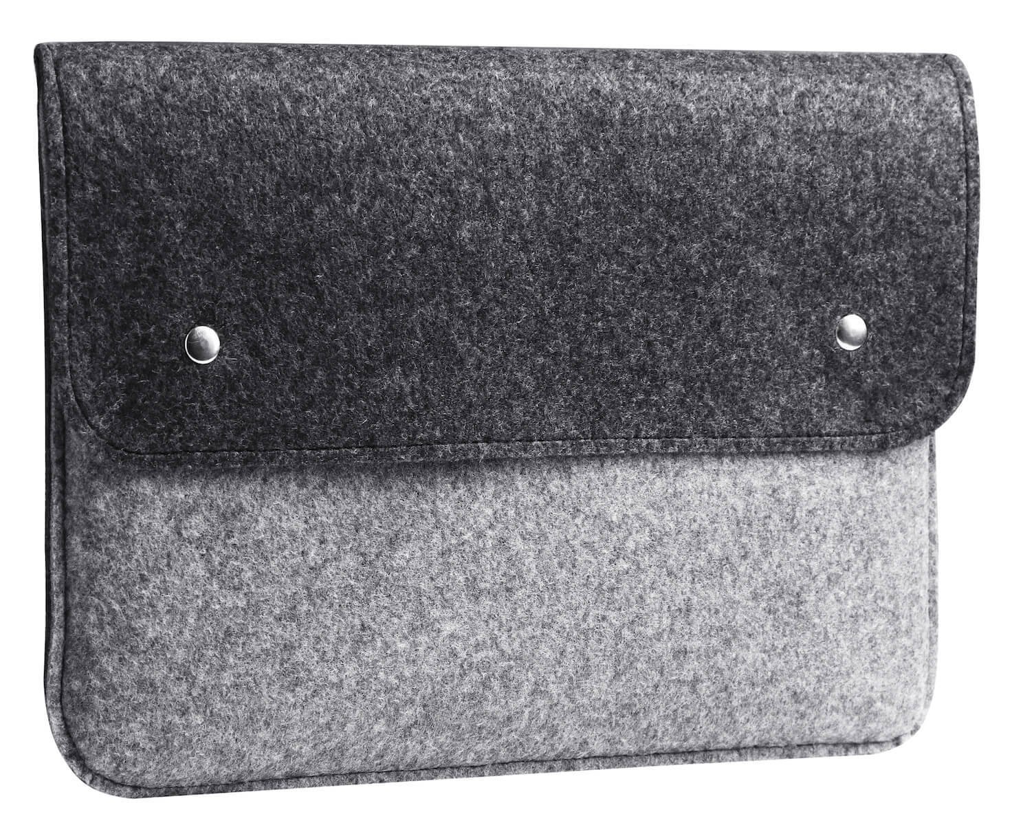 Чехол-конверт для MacBook черно-серый Air 13 M1