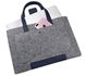 Войлочная сумка Gmakin для Macbook Air/Pro Серая Air 13 M2