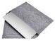 Серый чехол-конверт Gmakin для MacBook с треугольной крышкой Air 13 M1