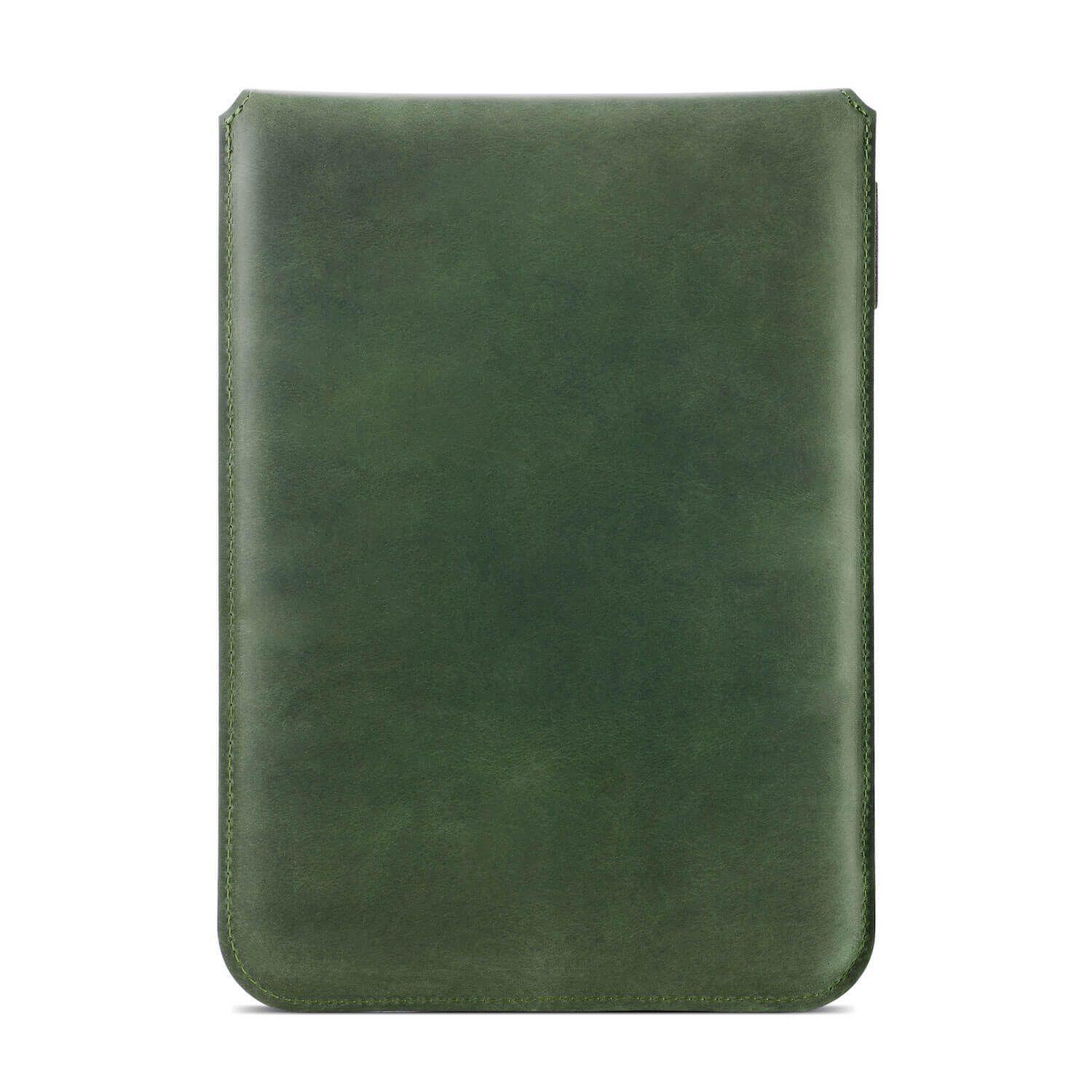 Зеленый вертикальный кожаный чехол Gmakin для iPad Pro 12.9 (2020)