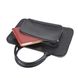 Черная кожаная сумка Gmakin для MacBook Air 13 M2